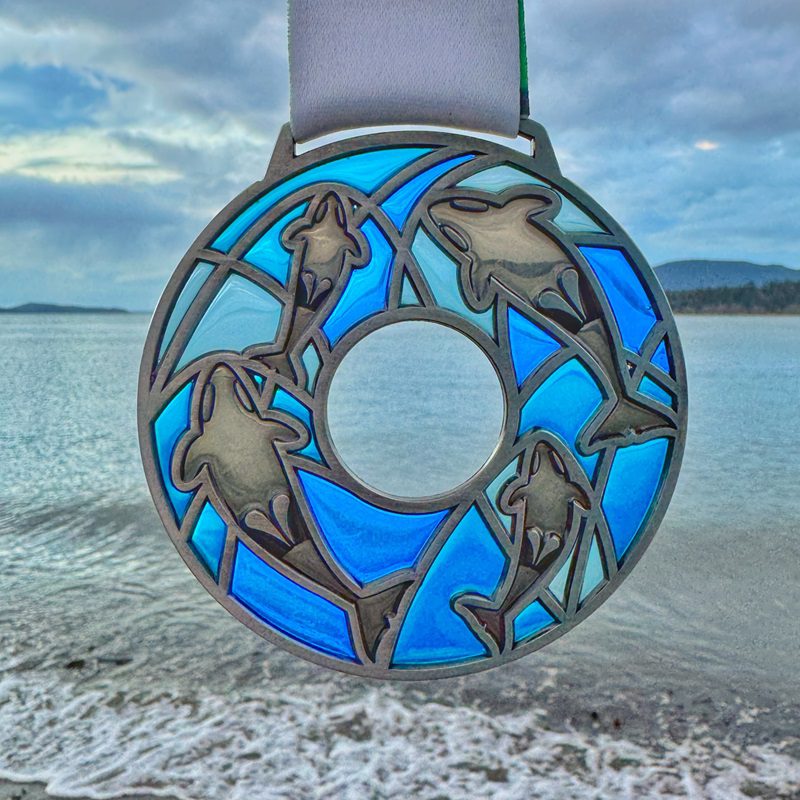 Orca Running R-Pod Medal 2025